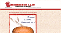 Desktop Screenshot of lithbake.com
